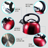 Liberty Red 2.5 Litre Whistling Kettle