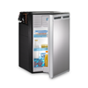 CoolMatic CRX 0140E 135 litre Stainless Steel look Fridge