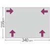 Kensington premium poled awning (canvas only)