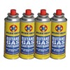 Butane Gas Cartridges (Quantity 1 is a Pack of 4)