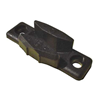 Polyplastic Narrow Black stay-catch lockplate