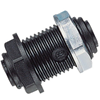 John Guest 12mm Bulkhead Fitting (2 Pack)