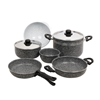 Beaver Brand Stone Rock 9 piece Pan set