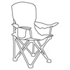 Quest Childrens Dinosaur Folding Chair