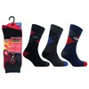 Heat Machine Men’s Tog 1.6 Thermal Socks, Size 6-11, Argyle