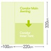 Quest Condor Air 320 Inner Tent