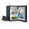 VitriFrigo Grey C42L chromelock 42 litre fridge