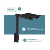 Black MOD Table leg system