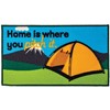 Washable home is where you pitch it (tent) mat