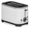 Rocket low wattage cream stainless steel toaster (2 slice)