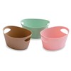 Wave 3L Mini Storage Bowl assorted colours (order in multiples of 12)