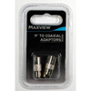 Maxview F to Coaxial Adaptors