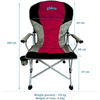 Liberty Magenta Folding Chair (order multiples of 4 only)