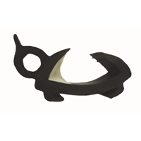Polyplastic 28/32mm black rubber seal (order in multiples of 40M)