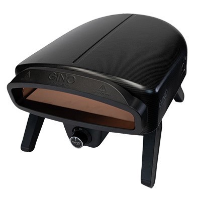 "Gino 14"" Gas Fired Pizza Oven Carbonio"