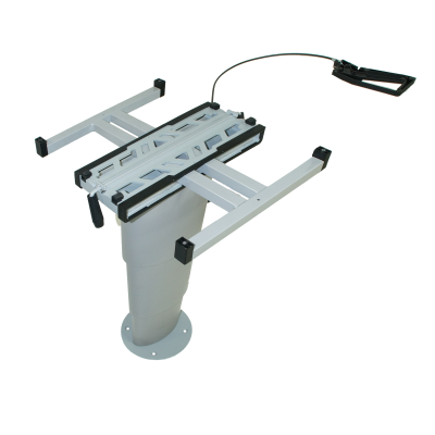 Fawo Primero Comfort HVK Table Leg - Silver