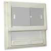 CP White Cleo Bathroom Vanity Cabinet