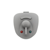 Hartal Left Hand Inner Lock, Grey, suits West Alloy