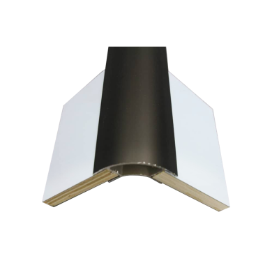 40mm Aluminium Profile Black (order in multiples of 8)