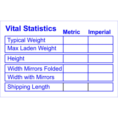 W4 Vital Statistics Sticker