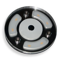 Dimatec 3.2w Round Slim Touch Light - Mirror Finish