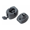 W4 Lever Release Door Retainer, Grey