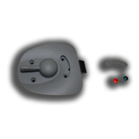 Hartal Right Hand Inner Lock, Grey, suits West Alloy
