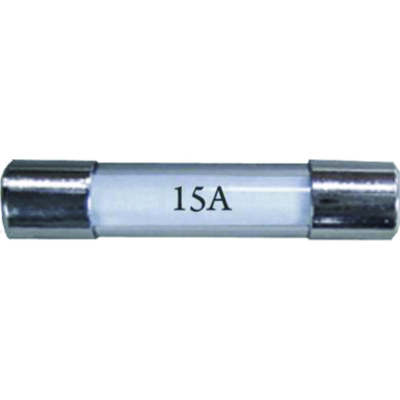 W4 30 x 6.35mm Fuse 15amp (3 pack)
