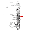 Exhaust Tube AA 0 55mm Inner  (order in multiples of 20M)