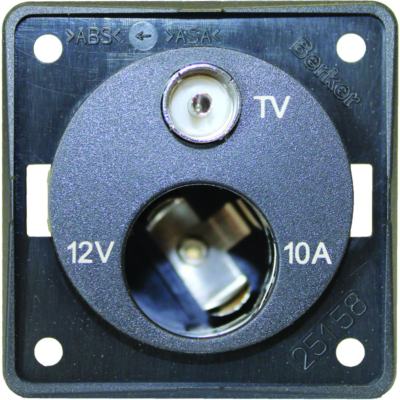 W4 12V Cigar Socket/TV Point - Anthracite