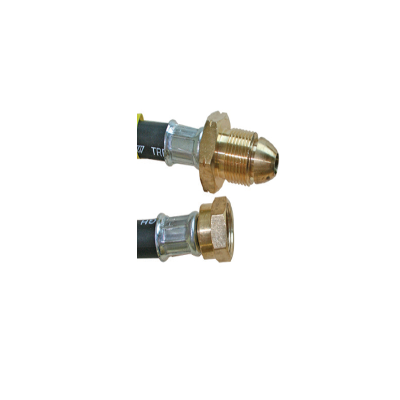 750mm x 6.3mm Propane Pigtail Black Loose Class 3