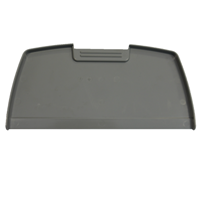 Hartal Door Bin Dustpan, Traffic Grey