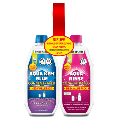 Thetford Concentrate Duo Pack Bottles (order in multiples of 6)