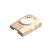 Hartal Right Hand Inner Lock Cover, Mocca
