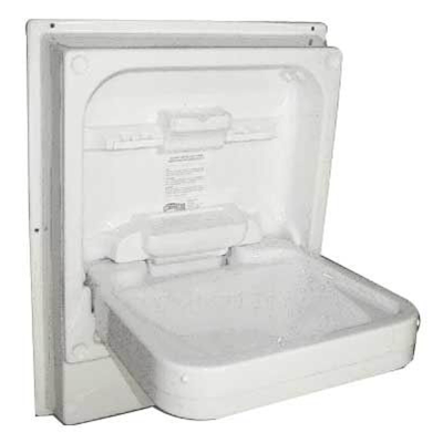 CP Cleo Tip-up Foldaway Sink Basin