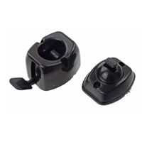 W4 Lever Release Door Retainer - Black