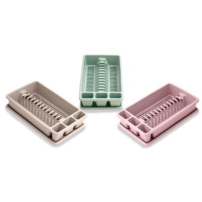 Studio Drainer with Tray Assorted Colours (order in multiples of 3)
