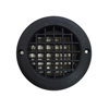 DLS 75mm Round Short Tail Vent - Black