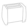 Quest Pullman 2 Slice Toaster