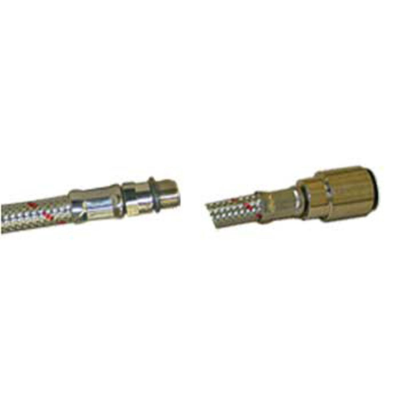 Dimatec 300mm Flexi Tap Hose JG End Red & Blue (order in multiples of 2)