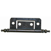 W4 bronze finish Flush hinge with finials