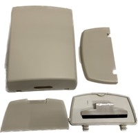 Hartal 3 Piece Door Bin Set - Mocca