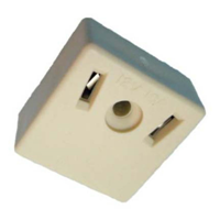 W4 12V 2-Pin Surface Mounted Socket