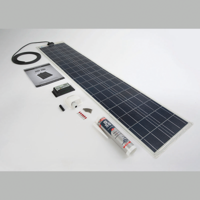 Solar Technology 60W Flexi Solar Panel Roof and Deck Top Kit