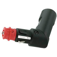 CBE 12v 90° jack plug