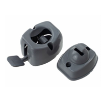 W4 Lever Release Door Retainer, Grey