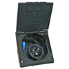 Fawo 240v Flush Mains Inlet - Black