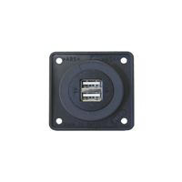 W4 Double USB Point - Anthracite