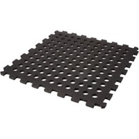 Easy lock Floor Tiles with edging strips (4 pack)