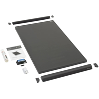 Solar Technology 125W MHD Rigid Solar Panel Roof & Deck Top Kit